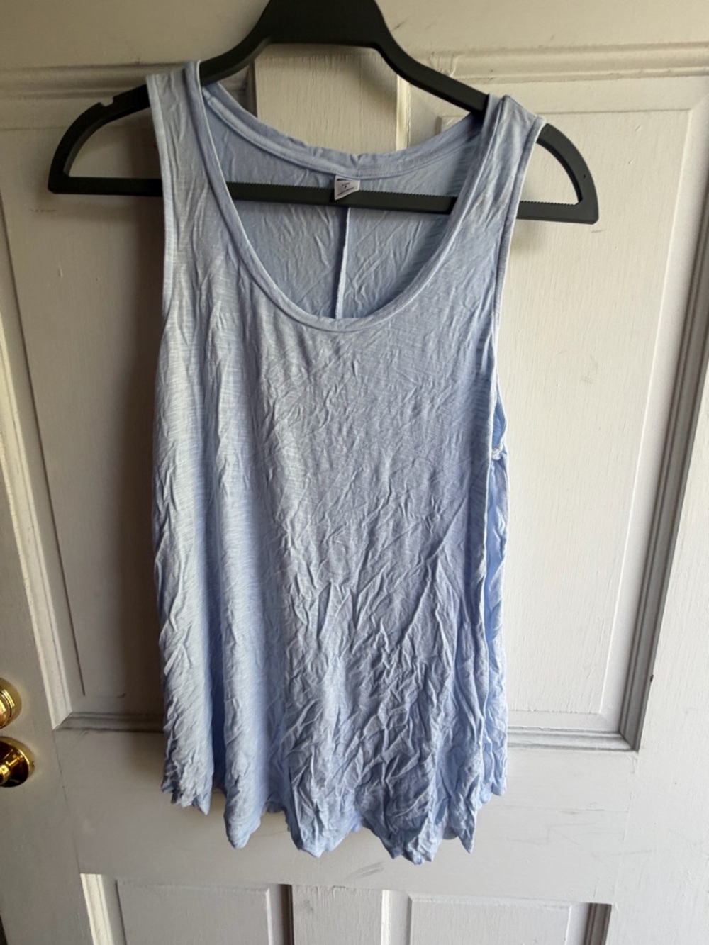 Old Navy Light Blue Scoop Neck Women's Tank